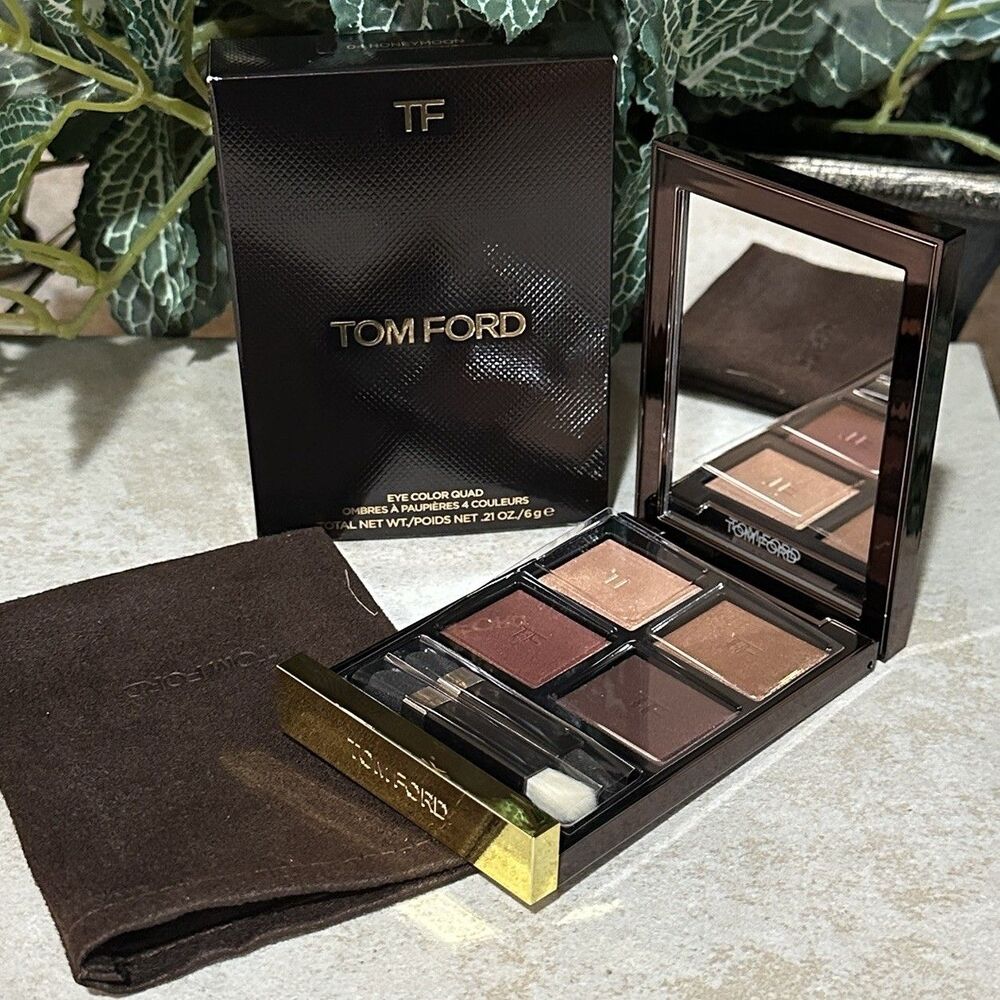 Tom Ford Eye Shadow Eye Color Quad  Palette #04 Honeymoon New In Box